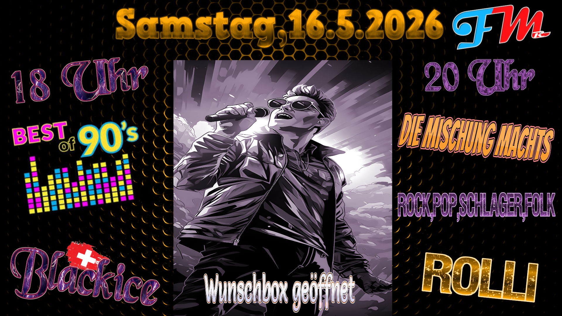 Sendeplan - Friends-Music
